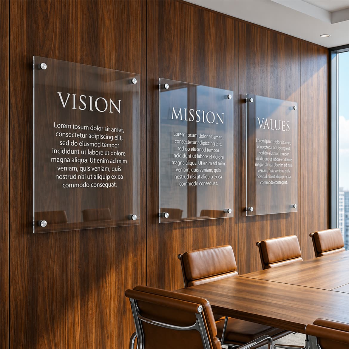 Indoor Signage - Premium Printing Feature Riyadh