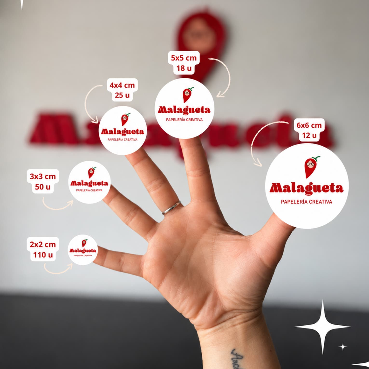 Sticker Die Cut - Custom Printing Riyadh