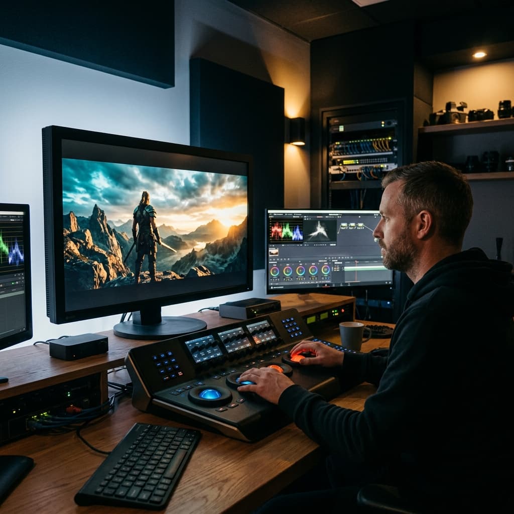 Color Grading - Premium Printing Feature Riyadh