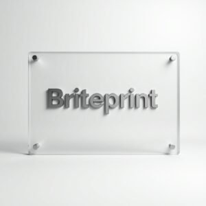 Acrylic Display 70 x 50 x 1 cm