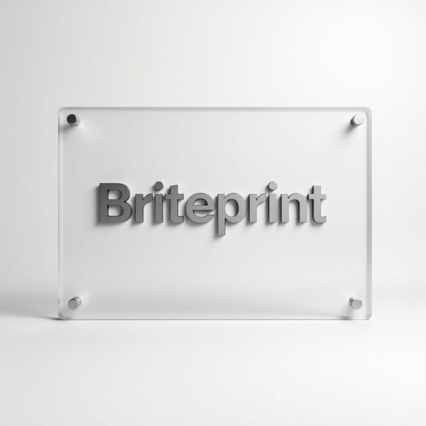 Acrylic Display 70 x 50 x 1 cm