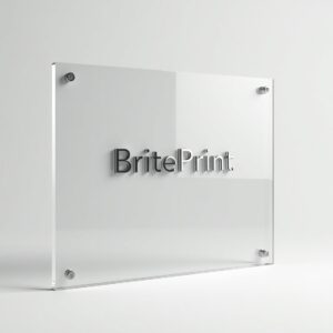 Acrylic Display 120 x 80 x 0.5 cm