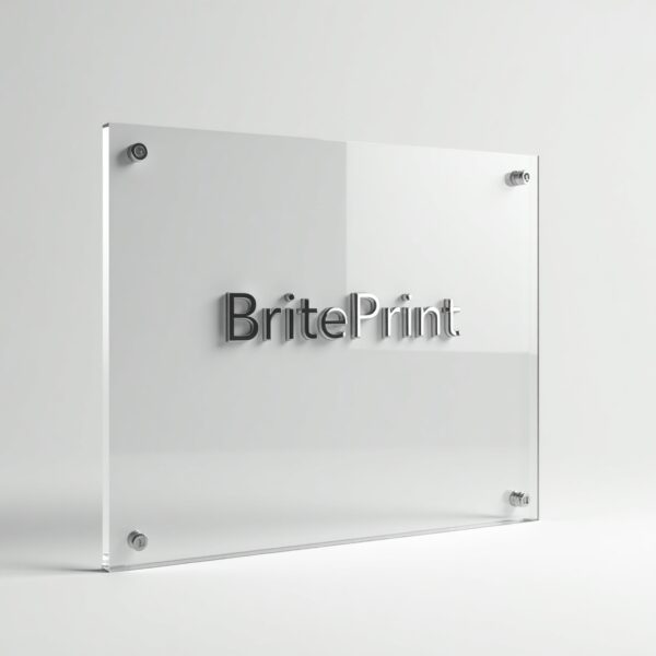 Acrylic Display 120 x 80 x 0.5 cm